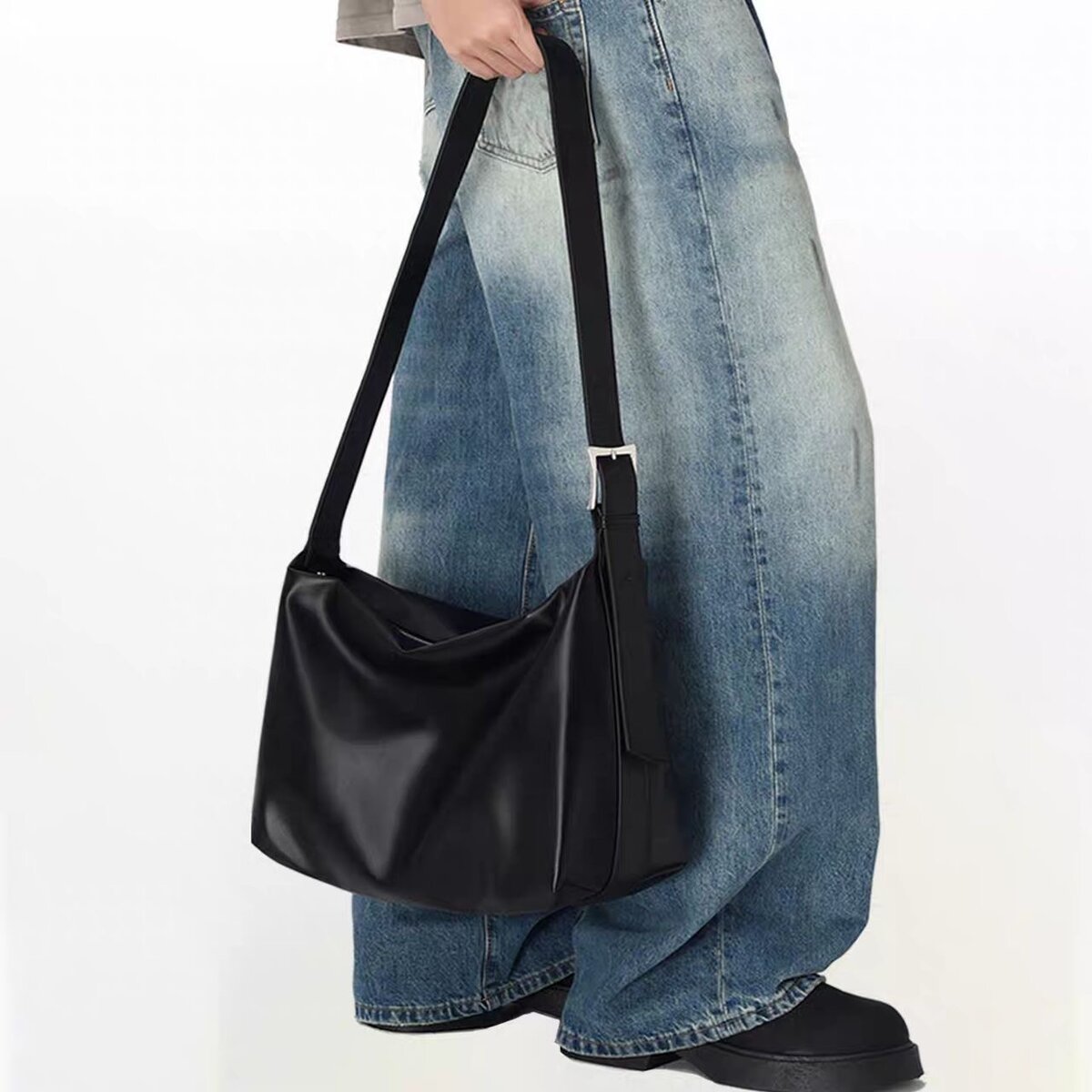 Sac bandoulière cuir élégant