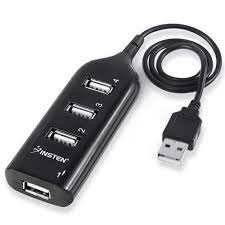 Hub USB 4 ports compact