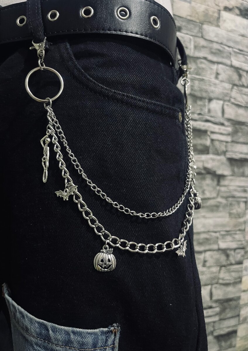 Chaîne de pantalon gothique