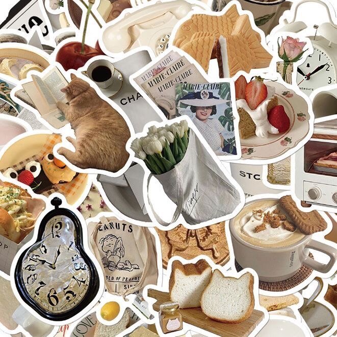 Эстетичные стикеры, наклейки