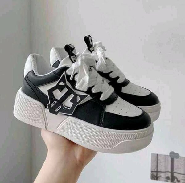 Baskets unisex en cuir style urbain