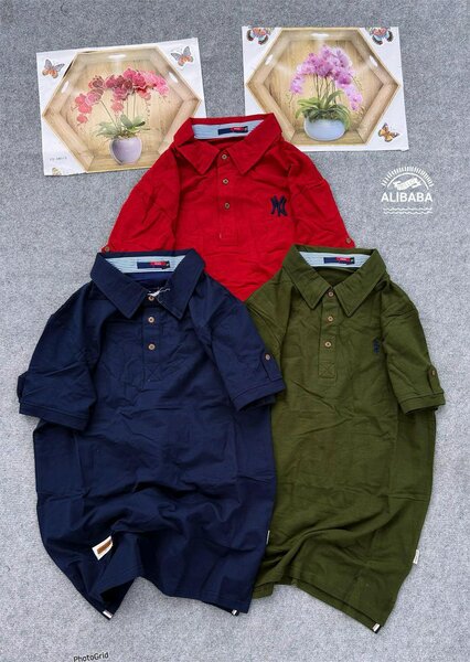 T-shirts Polos en Coton Dequalité