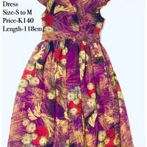 women's summer dress. colorful design