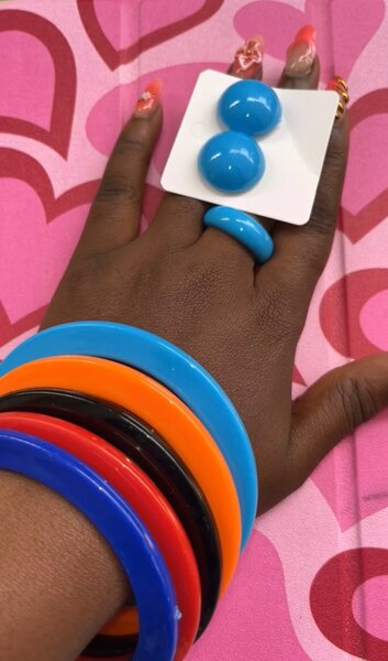 Bracelet tendance coloré femme