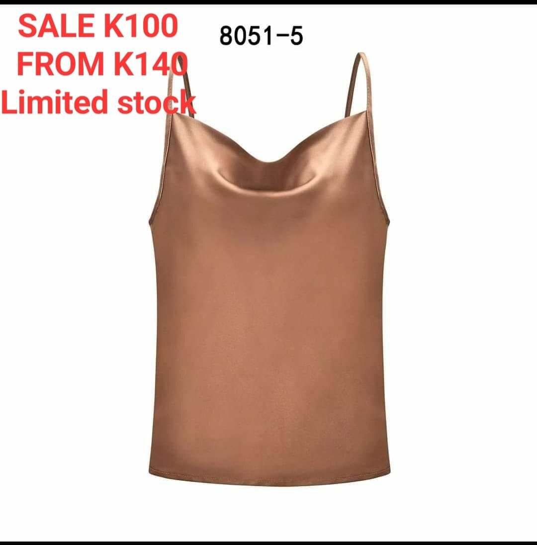 Silk top, beige