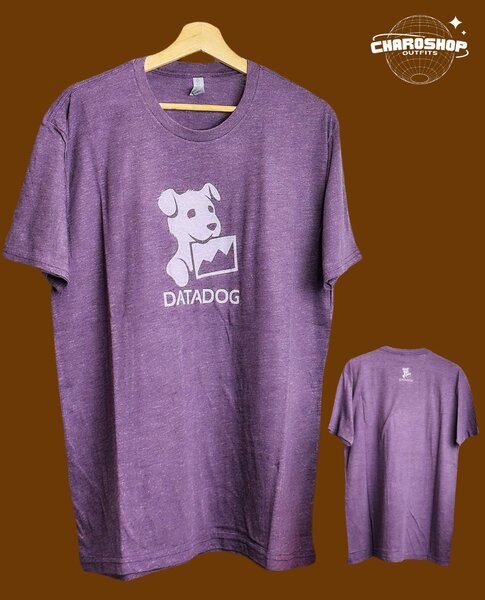 T-shirt violet Datadog