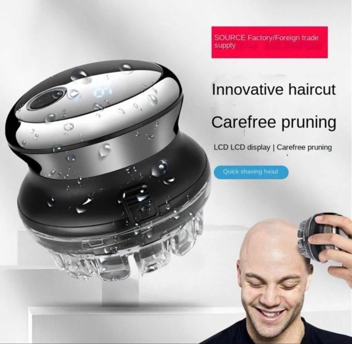 Shinon - Tondeuse à Cheveux Professionnelle Rechargeable Rés