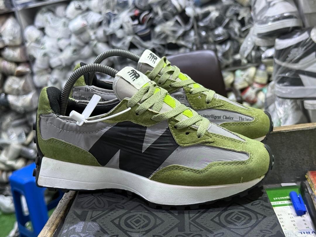 Sneakers de course vert tendance