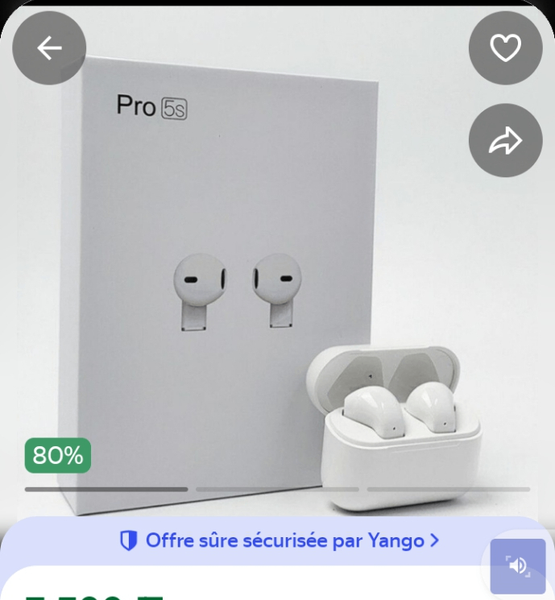 Écouteurs sans fil Pro 5S