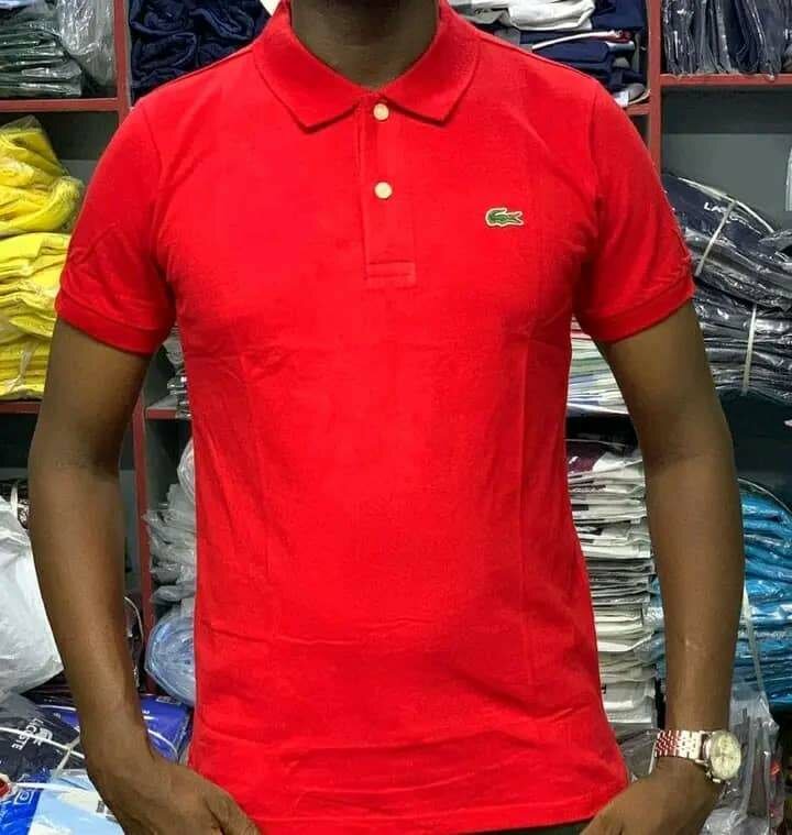 Polos Lacoste colorés homme