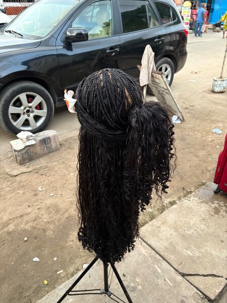 Perruque Tressée Longue