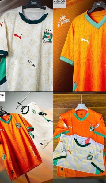 T-shirts de football vibrants