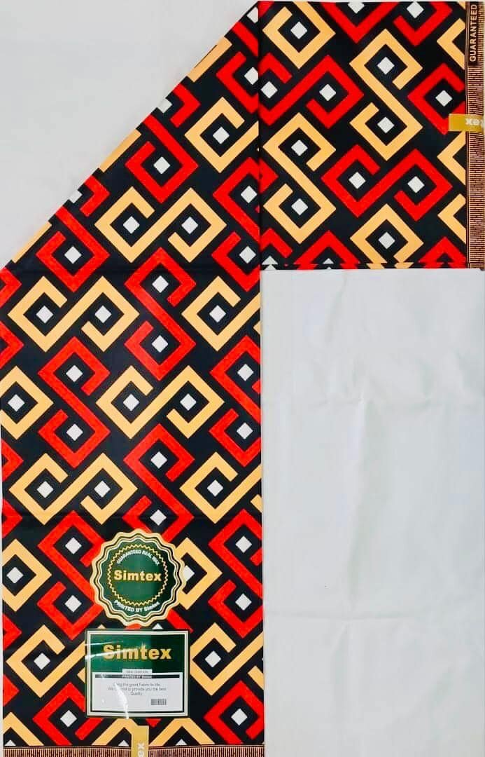 Polyester fabric with print