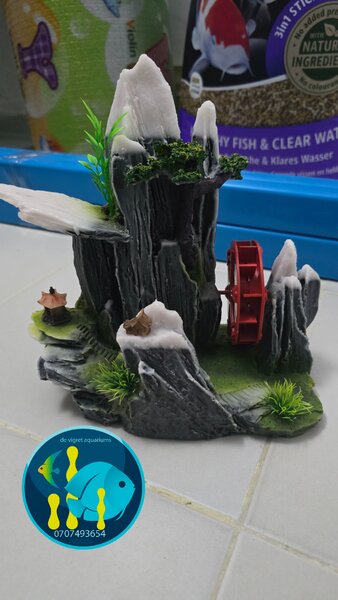Décoration moulin pour aquariu