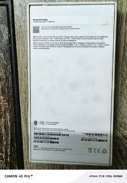 Apple iPhone 15 Pro Max