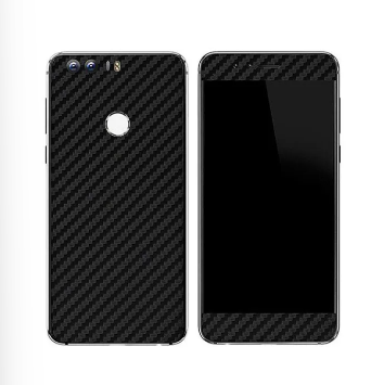 HUAWEI HONOR 8 Black Carbon Fiber Texture Mobile Skin