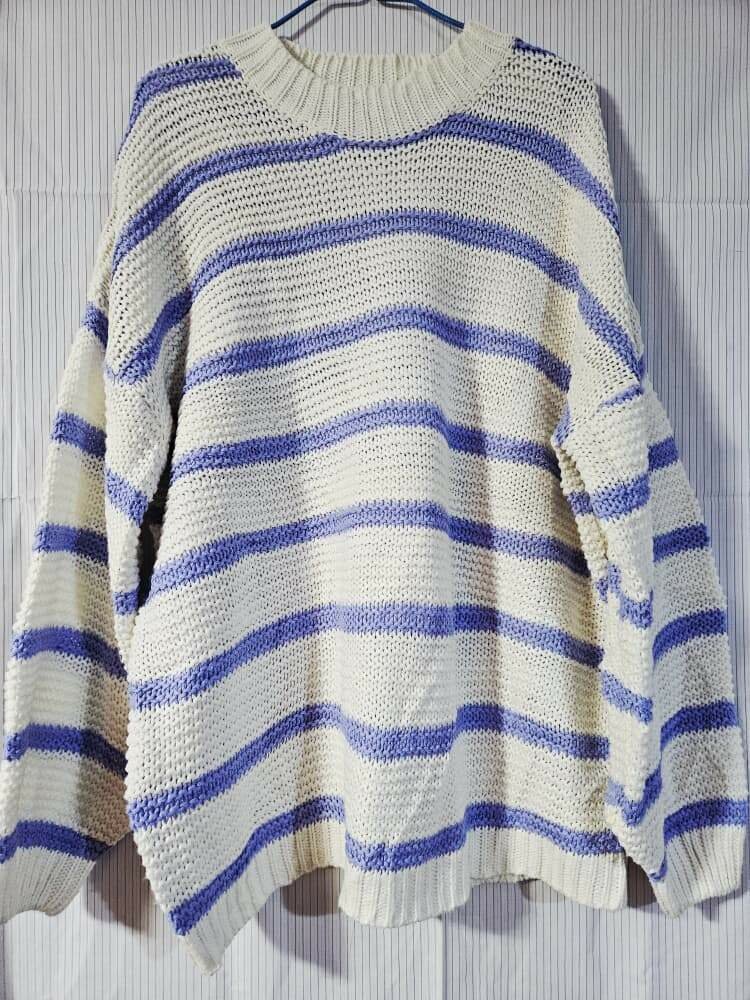 Striped Oversized Sweater