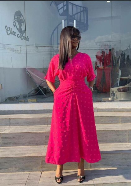 Robe mi-longue élégante