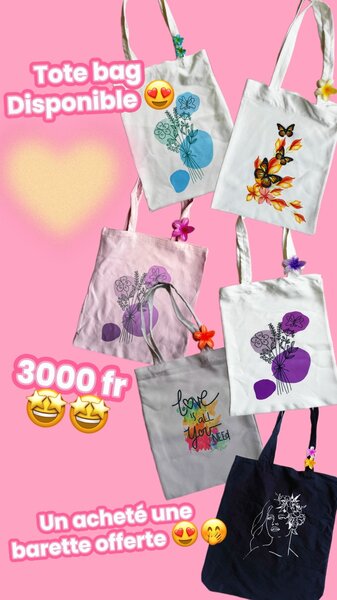Tote Bags Imprimés