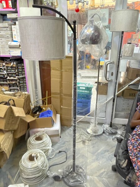 Floor lamp.
