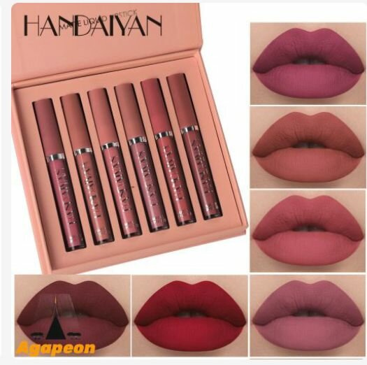 Coffret de 6 rouge à lèvres