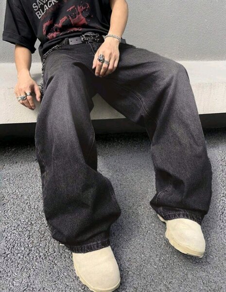 Pantalons larges unisexes tendance