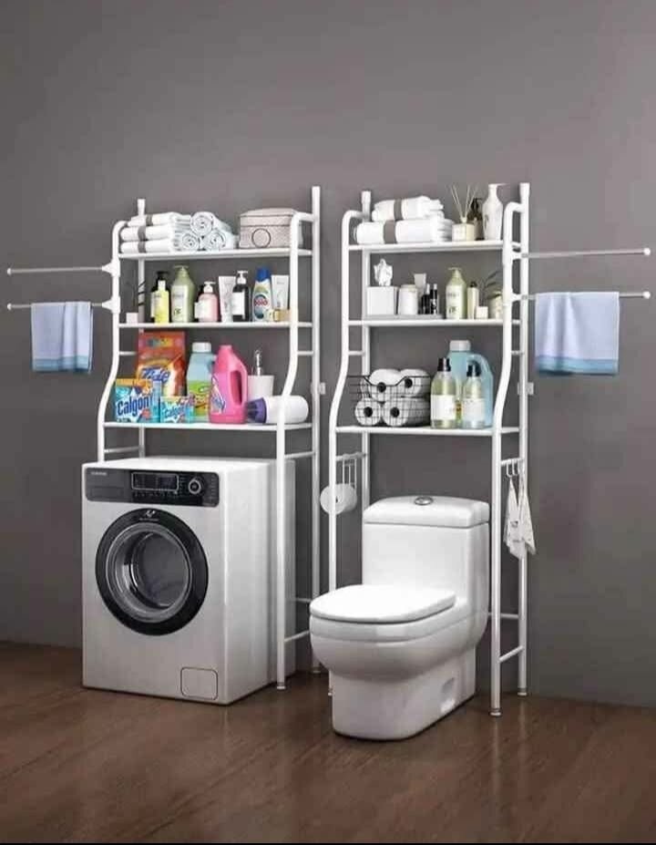 Étagère de rangement WC pratique
