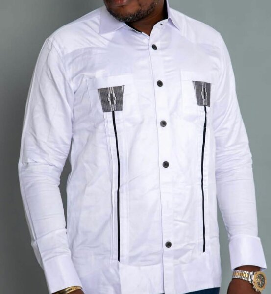 Chemise Homme Élégante Blanche