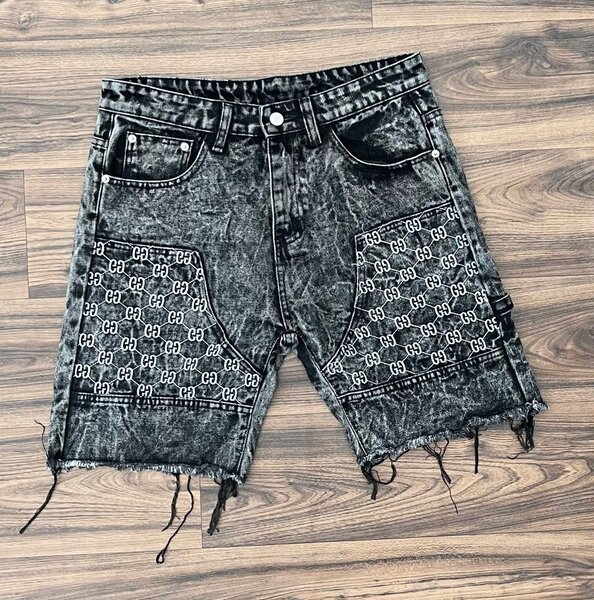 Shorts en jean décontractés pour homme