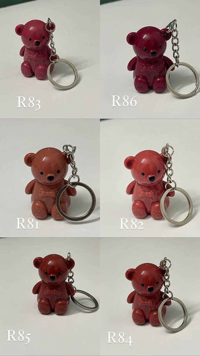 Teddy KeyChain Lipstick