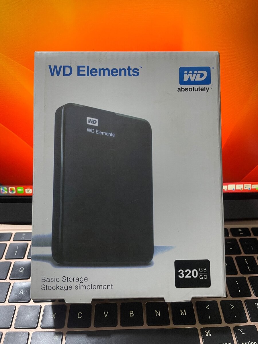 WD Elements Disque Dur Externe 320GB