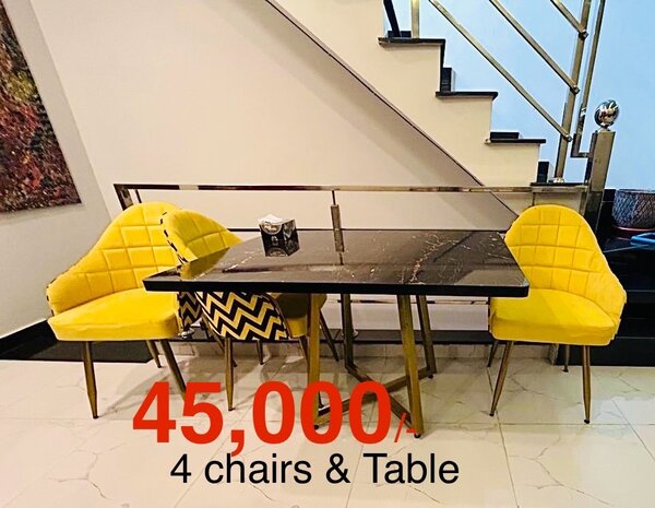Slightly Used Table + 4 Chairs