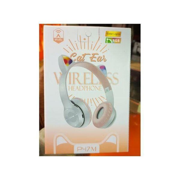 Casque oreille de chat lumineux