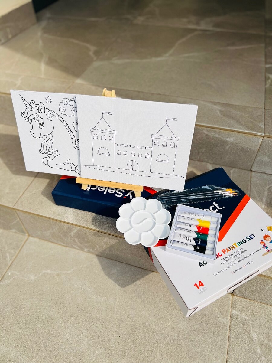 SIP AND PAINT KIT for adults