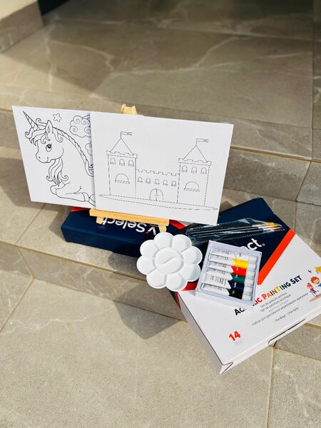 SIP AND PAINT KIT for adults