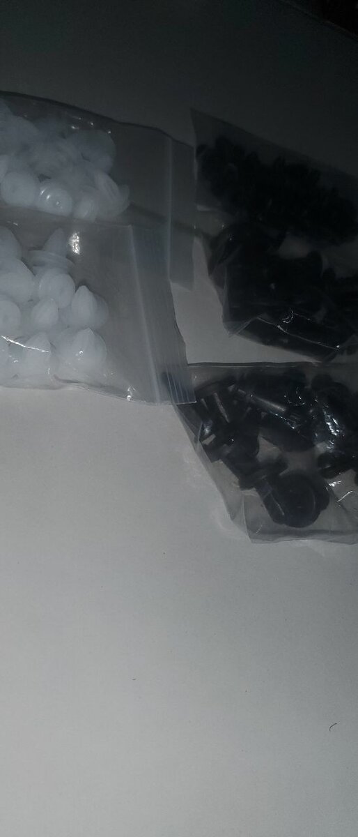 Clips de fixation 100 pcs