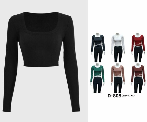 Cropped tops.