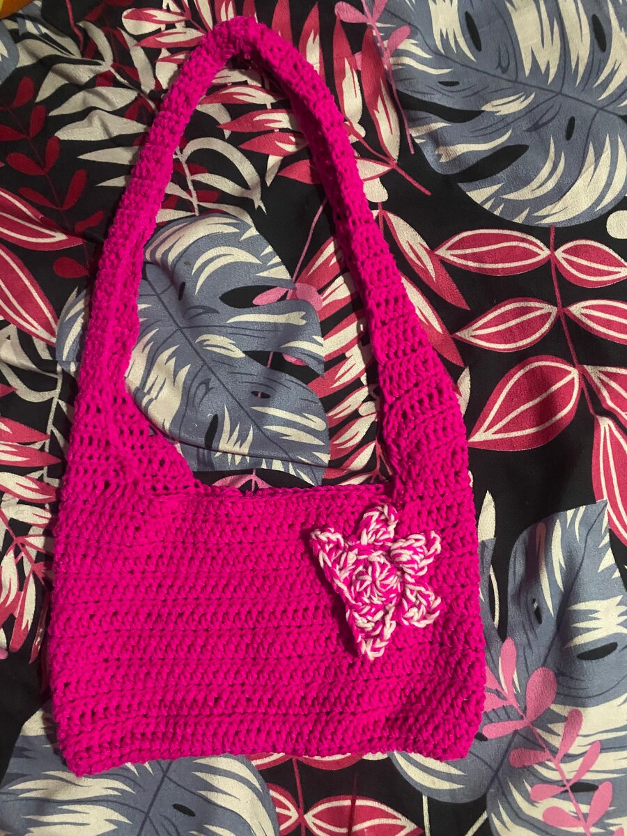 Sac à main en crochet