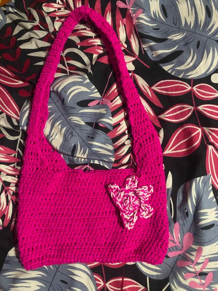 Sac à main en crochet