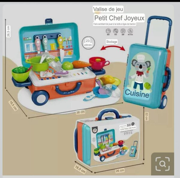 Valise de Cuisine Enfant
