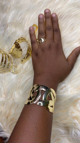 Ensemble de Bijoux en Or Élégant