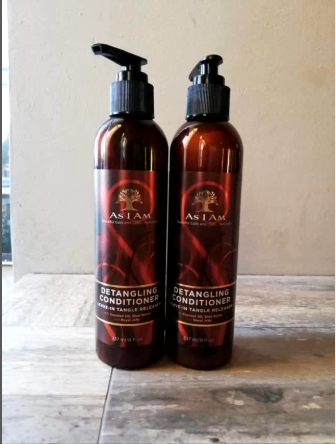 As I Am Naturally Coils and Curls Detangling Conditioner.