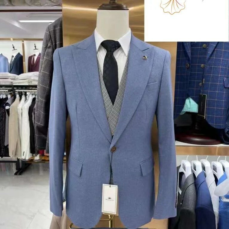Men's suit blue