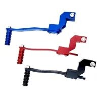 AKE - 1 Piece of Red Aluminum Gear Shift Lever adjustable for street Bikes / Motorcycles