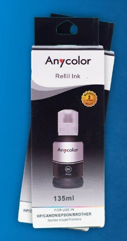 REFILL INK ANYCOLOR Black 135ml
