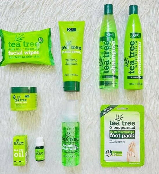 Tea tree facial scrub and it scream