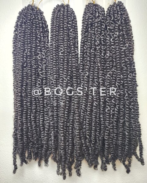 Spring twists crochet braid