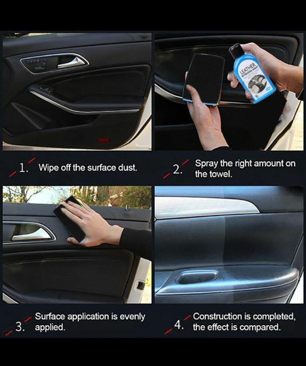 PRODUIT DE RÉNOVATION DE CUIR