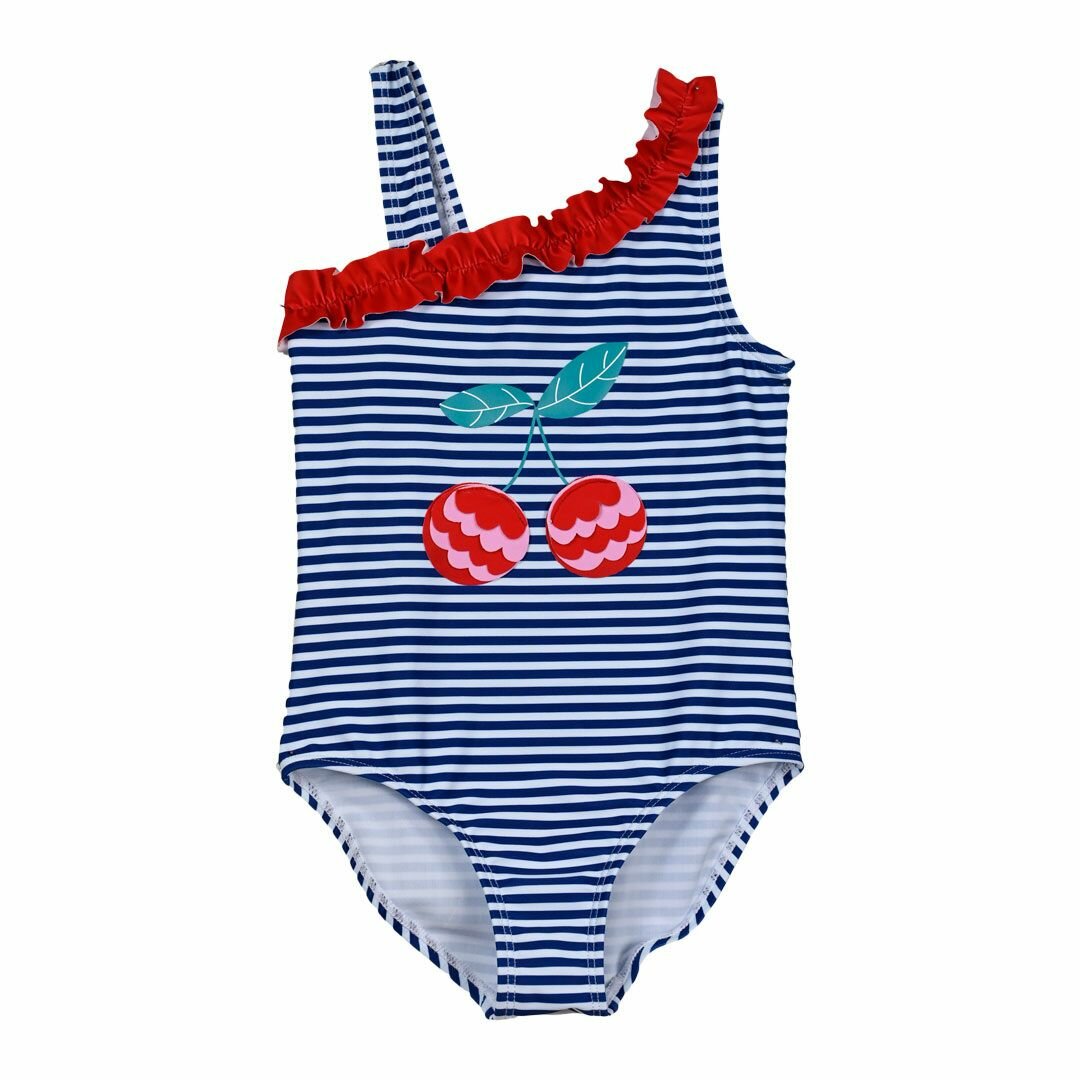Maillot de bain enfant cerises