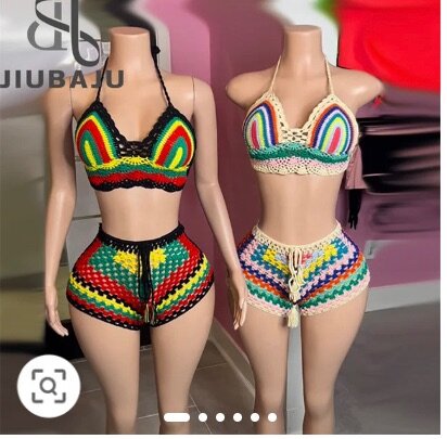 Maillot de bain tricotée